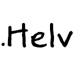 .Helvetica Light