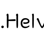 .Helvetica Light