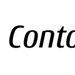 ContoNarrow-MediumItalic