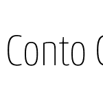 ContoCondensed-Thin