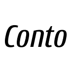 ContoCondensed-MediumItalic