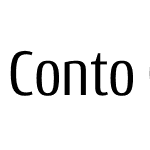 ContoCondensed-Regular