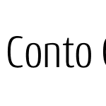 ContoCondensed-Light