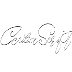 Cecilia Script