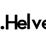 .Helvetica Neue Interface