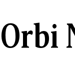 OrbiNarrowW08-Bold
