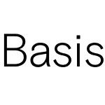 Basis Grotesque Pro