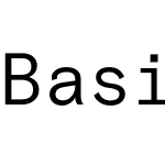 Basis Grotesque Pro Mono