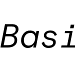 Basis Grotesque Pro Mono