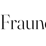 Fraunces 144pt