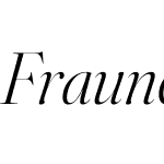 Fraunces 144pt