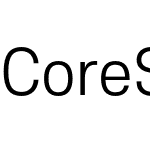 Core Sans E 35 Light