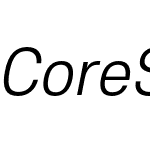 Core Sans E 35 Light