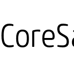 Core Sans M 37 Cond Light