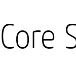 Core Sans M 27 Cond Thin