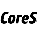 Core Sans M 77 Cond Extrabold