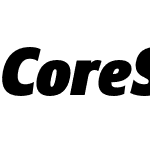 Core Sans N 97 Cond Black