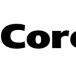 Core Sans N 93 Extended Black