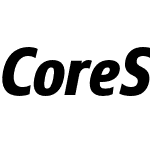 Core Sans N 77 Cond Extrabold