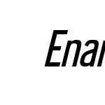 Enamela-CondensedItalic