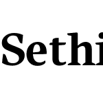 Sethio basic set bold