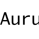 Aurulent Sans Mono PNFT Plus Po