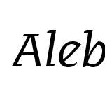 Alebrije-Italic