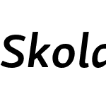 Skolar Sans Pro Ext Semibold