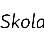 Skolar Sans Pro Ext Book