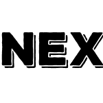 Nexa Rust Sans  Shadow