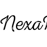 Nexa Rust Script T 02