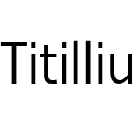 TitilliumText