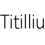 TitilliumText