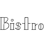 Bistro Serif