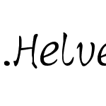 .Helvetica Light