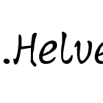 .Helvetica Neue Interface