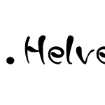 .Helvetica Light