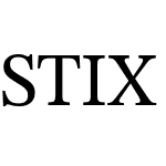 STIX Two Math