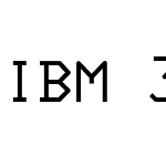 IBM 3270 Semi-Condensed