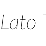 Lato Thin