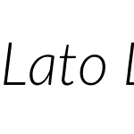 Lato Light