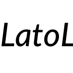 LatoLatin Medium