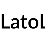 LatoLatin Semibold