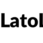 LatoLatin Black