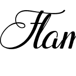 Flamingo Script