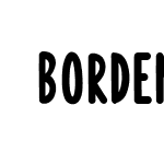 Borden-bold