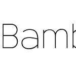 Bambino New Thin