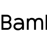 Bambino New Demibold