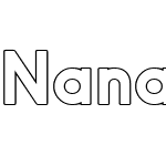 Nanami Rounded Outline