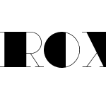 Roxi Bold Alternates